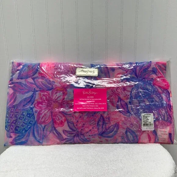 Lilly Pulitzer Mesh Tote - Snappy Turtle - New - Picture 5 of 5